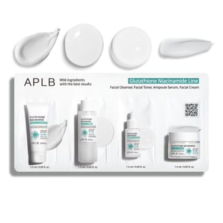 APLB - Glutathione Niacinamide Skin 4 Types Sachet Set