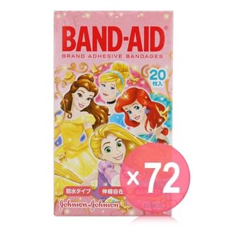 Johnson & Johnson - Disney Princess Band-Aid Adhesive Bandages (x72) (Bulk Box)