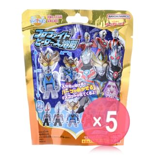 Bandai - Ultraman Fight Hero Surprise Bath Ball 5pcs Bundle Set