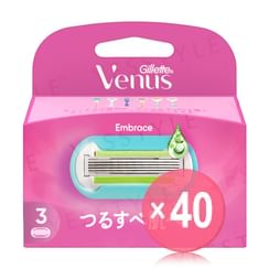 Gillette Japan - Venus Embrace Razor For Smooth Skin Body Blade (x40) (Bulk Box)