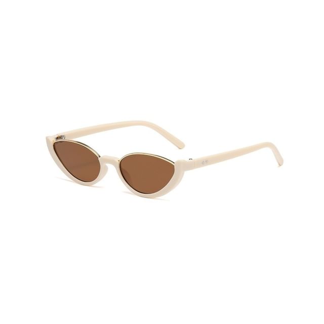 Aisyi-Gafas de sol ovaladas pequeñas semi-sin montura
