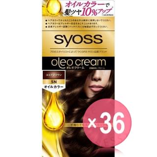 syoss - Oreo Cream Hair Color 5N Cocoa Brown (x36) (Bulk Box)