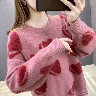 Yesstyle heart sweater Clearance