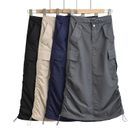 Drawstring A-line Aargo Skirt