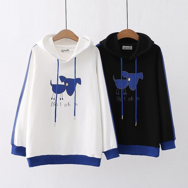 Kawaii fairyland discount dog print hoodie