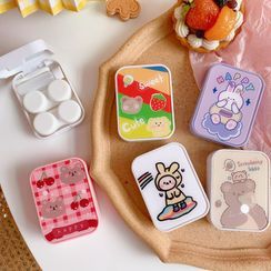 Hera's Place - Cartoon Print Contact Lens Case Hera's Place - Cartoon Print Contact Lens Case