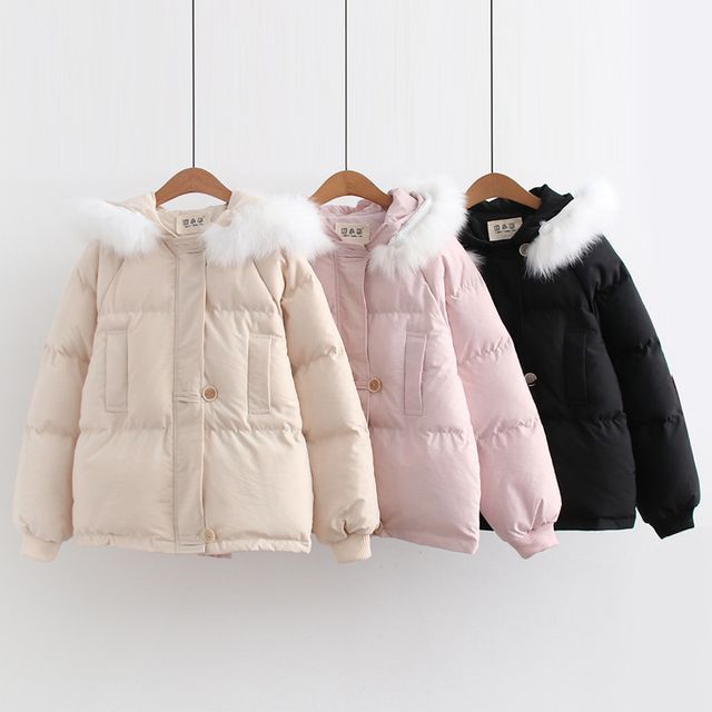 kawaii fluffy jacket