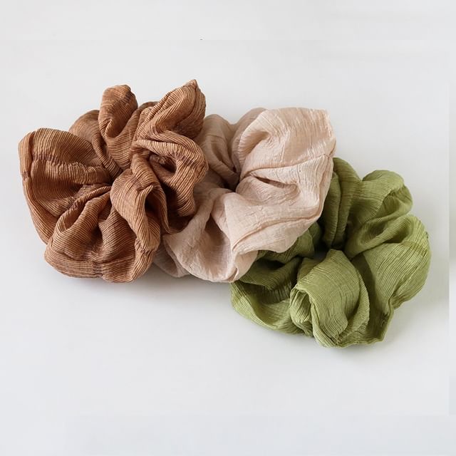 Allyrinta-Plain Hair Scrunchie