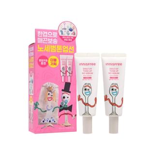 innisfree - Daily UV Tone Up No Sebum Sun Cream Pink Double Special Set Toy Story 5 Edition
