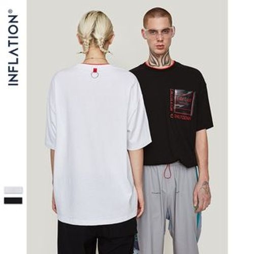 Newin - Couple Pocket-Accent T-Shirt | YesStyle