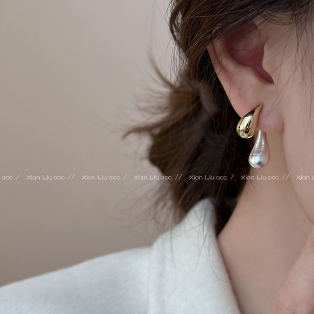 Hansha-Waterdrop Drop Earring