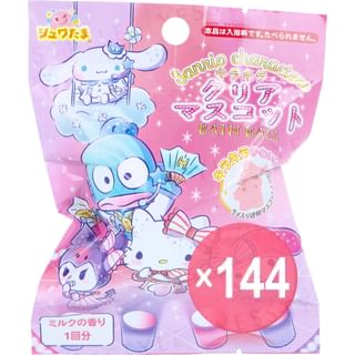 Santan - Sanrio Characters Sparkling Clear Bath Ball (x144) (Bulk Box)