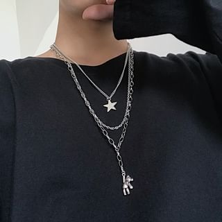 bear pendant necklace
