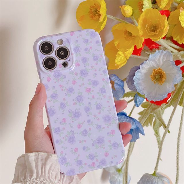 Fonekase Floral Phone Case iPhone 11 / 11 Pro / 11 Pro Max / 12 /