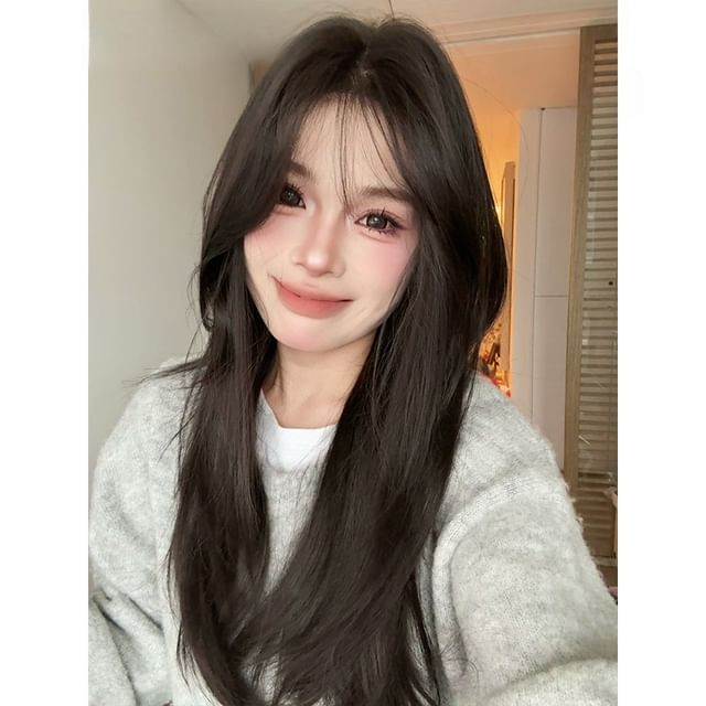 SEVENQ-Long Full Wig - Straight