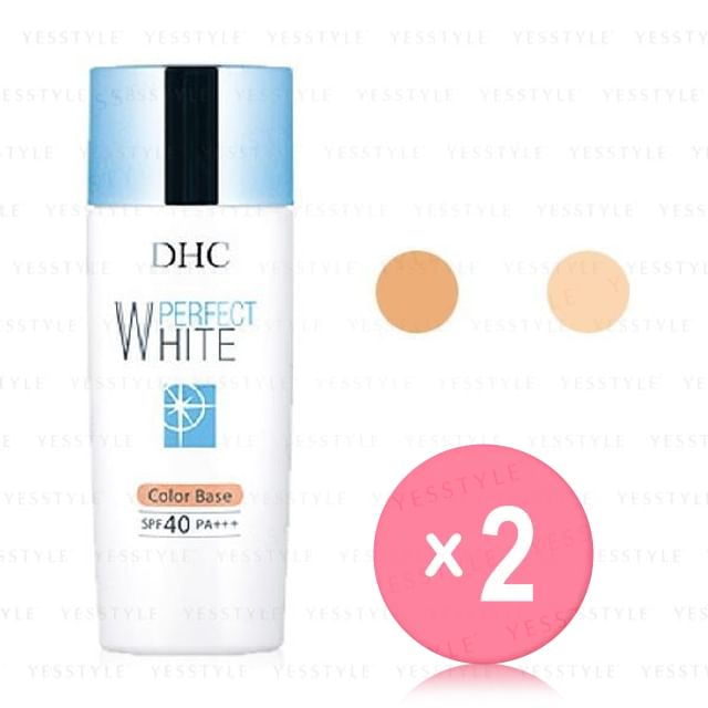 DHC-Perfect White Color Base SPF 40 PA 2pcs Bundle Set
