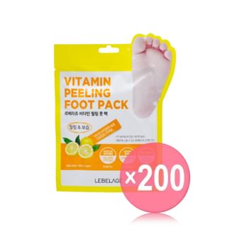 LEBELAGE - Vitamin Peeling Foot Pack (x200) (Bulk Box)