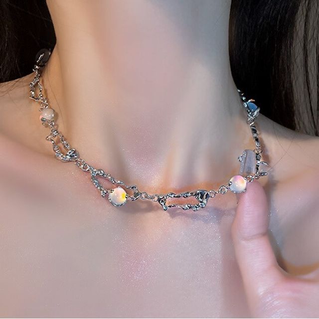 Show Mind-Moonstone Layered Necklace