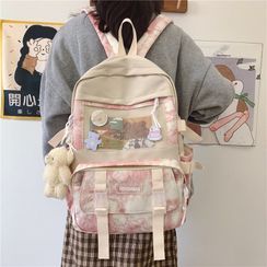 Tango Sky - 扎染印花拼接背包 Tango Sky - 扎染印花拼接背包