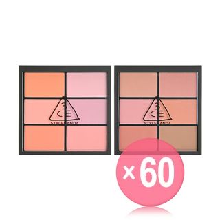 3CE - Pro Multi Blush Color Palette - 2 Types (x60) (Bulk Box)
