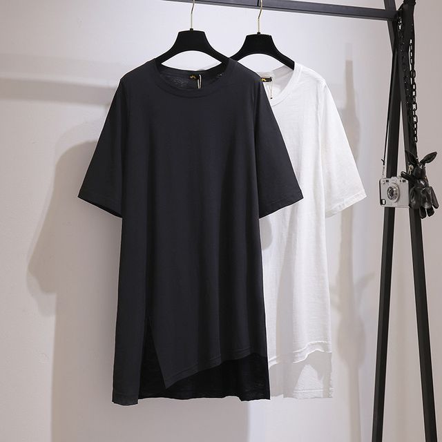 Krezol - Short-Sleeve Mini T-Shirt Dress | YesStyle