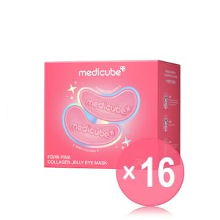 medicube - PDRN Pink Collagen Jelly Eye Mask 50 pairs (x16) (Bulk Box)