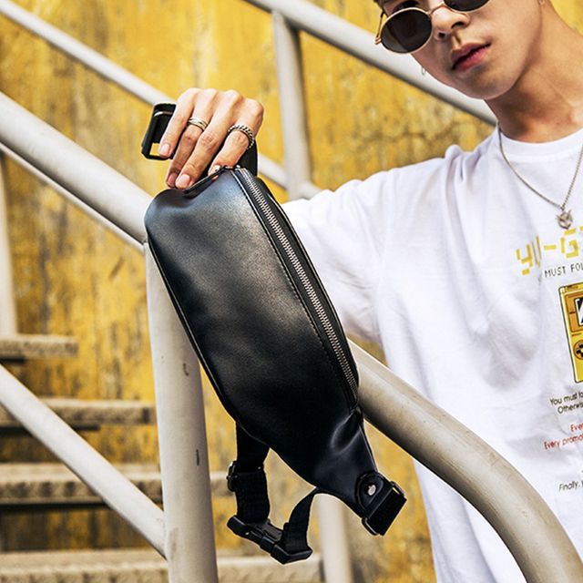 BagBuzz-Faux Leather Sling Bag