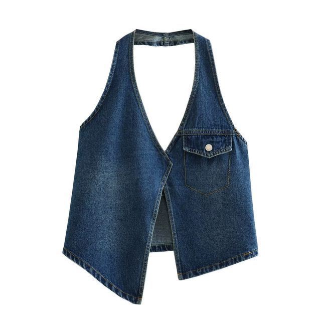 nagonstans asymmetry slit vest