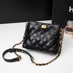 BAUQBAU - Quilted Flap Crossbody Bag BAUQBAU - Quilted Flap Crossbody Bag