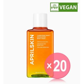 APRILSKIN - Carrotene IPMP Exfoliating Body Wash (x20) (Bulk Box)