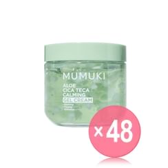 MUMUKI - Aloe Cica Teca Calming Gel Cream (x48) (Bulk Box)