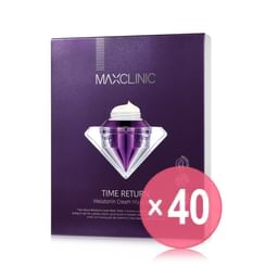 MAXCLINIC - Time Return Melatonin Cream Mask Set (x40) (Bulk Box)