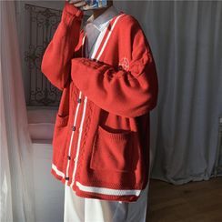 Skeggi - 字母刺绣开衫 Skeggi - 字母刺绣开衫