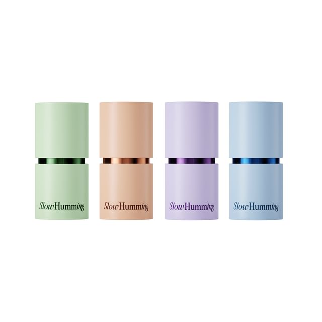 Slow Humming パフュームバーム 4種セット Slow Humming - Woodynouri Relief Balm - 4 Types | YesStyle