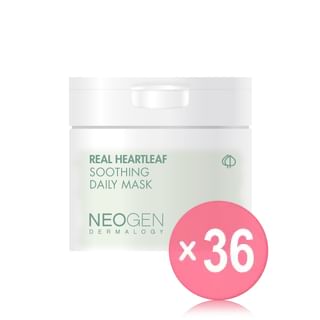 NEOGEN - Real Heartleaf Soothing Daily Mask (x36) (Bulk Box)