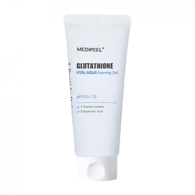 MEDIPEEL - Glutathione Hyal Aqua Foaming Gel Cleanser | YesStyle