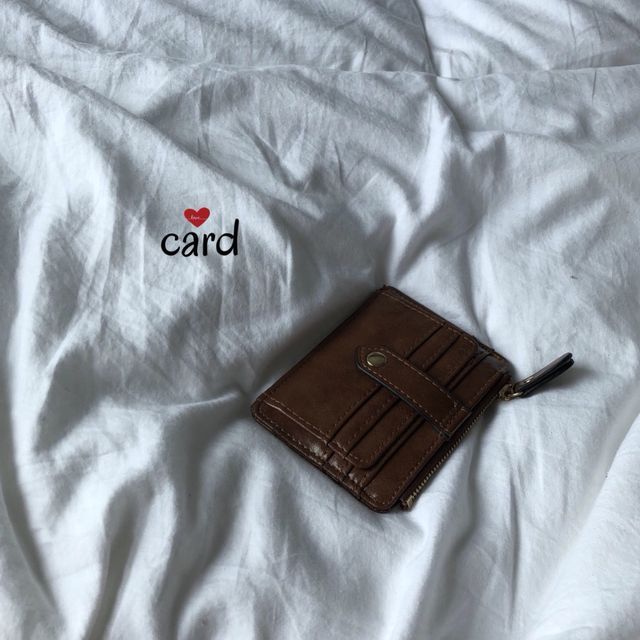 Glotto-Faux Leather Card Holder