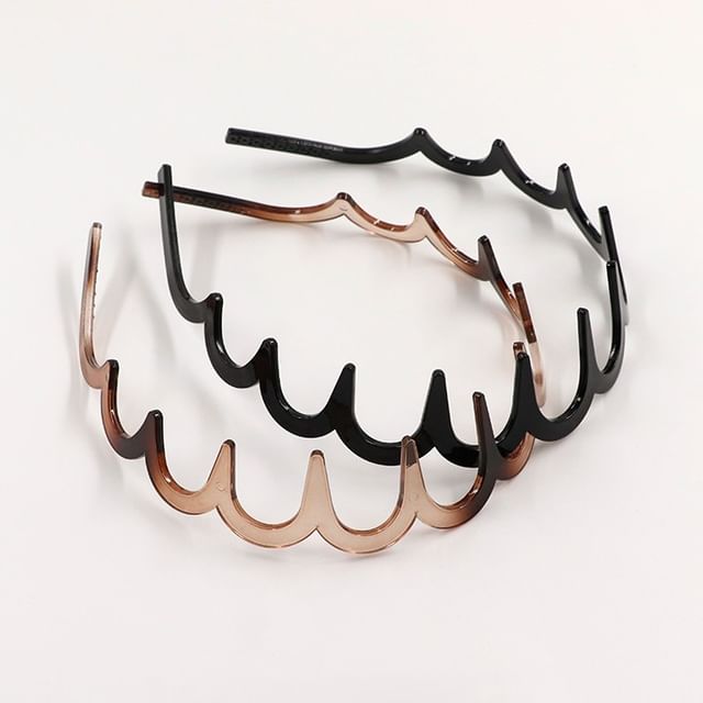 Koi Kawaii-Scallop Edge Headband Set