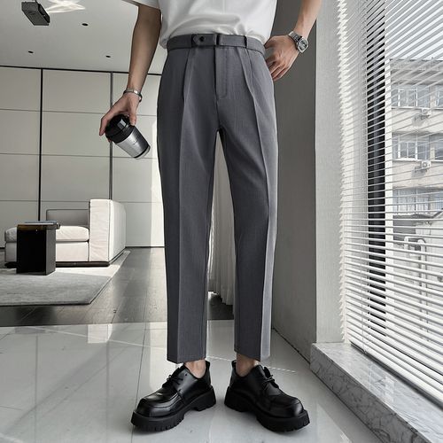 New Men's Clothing Dress Pants Men Suit Pants Formal Pants High