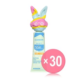 LALARECIPE - Matcha Cica Sun Screen Set (x30) (Bulk Box)