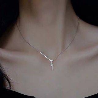 Parskletie-Rhinestone Necklace