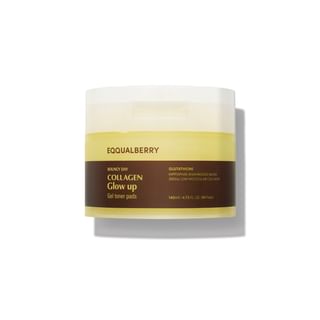EQQUALBERRY - Collagen Glow Up Gel Toner Pads