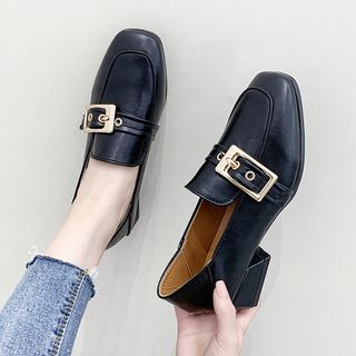 Anjay - Block Heel Loafers | YesStyle