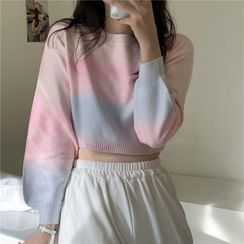 LINSI - Cropped Gradient Sweater LINSI - Cropped Gradient Sweater