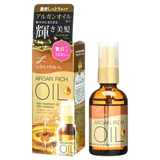 Mandom - Lucido-L Argan Rich Hair Treatment Oil Rich Moisture