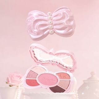 CHEERFLOR - Bowknot Embossed All-in-One Palette - 2 Types