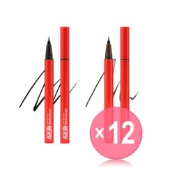 MERZY - Let's Fixing Pen Eyeliner - 2 Colors (x12) (Bulk Box)