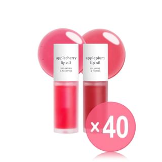 Nooni - Applecherry & Appleplum Lip Oil Set (x40) (Bulk Box)