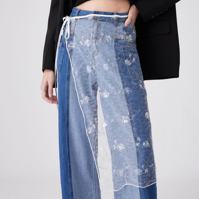 MIOW-Mesh Decoration Hem