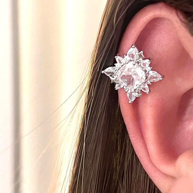 Wandoli-Rhinestone Stud Earring